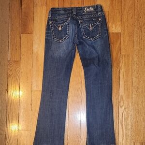 Miss Me Dark Blue Boot Cut Jeans